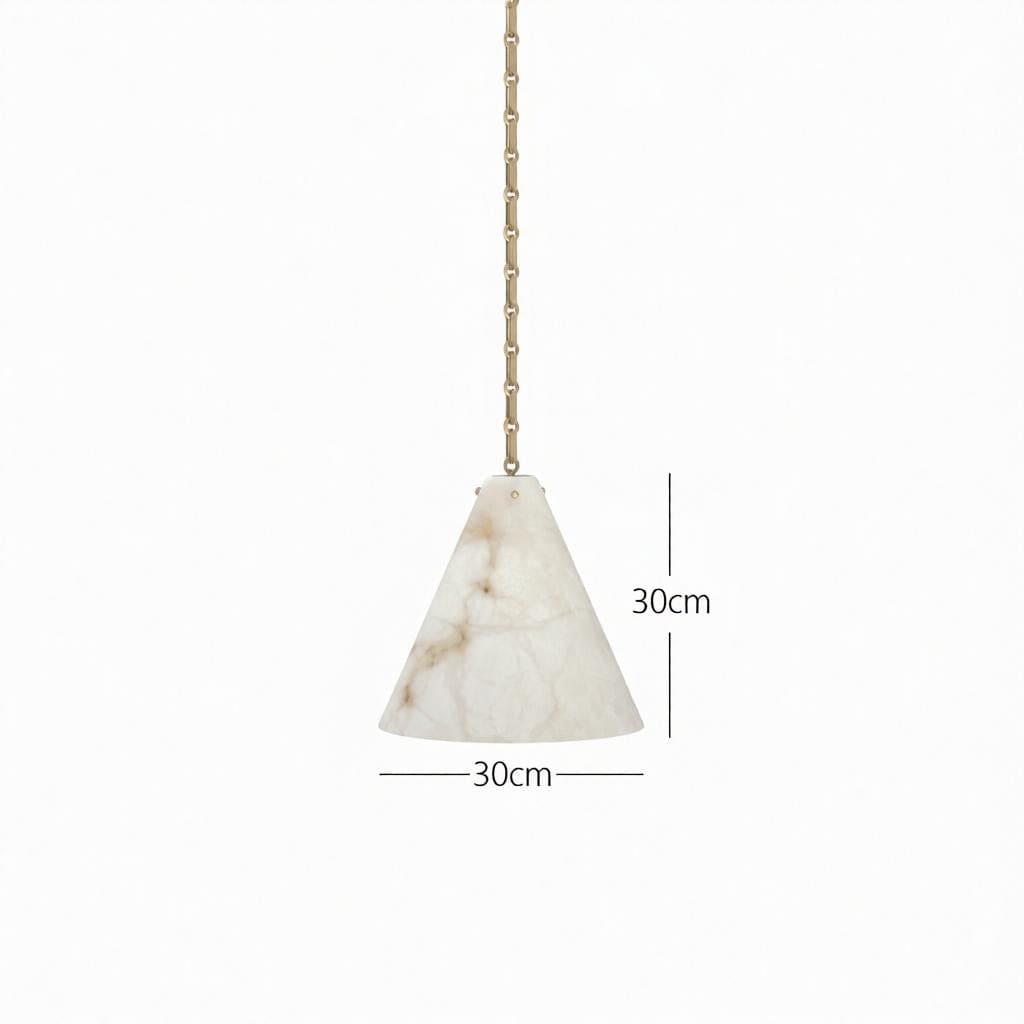 Sylvetha | Alabaster Pendant Light - Detail View #3 | HomeCartel