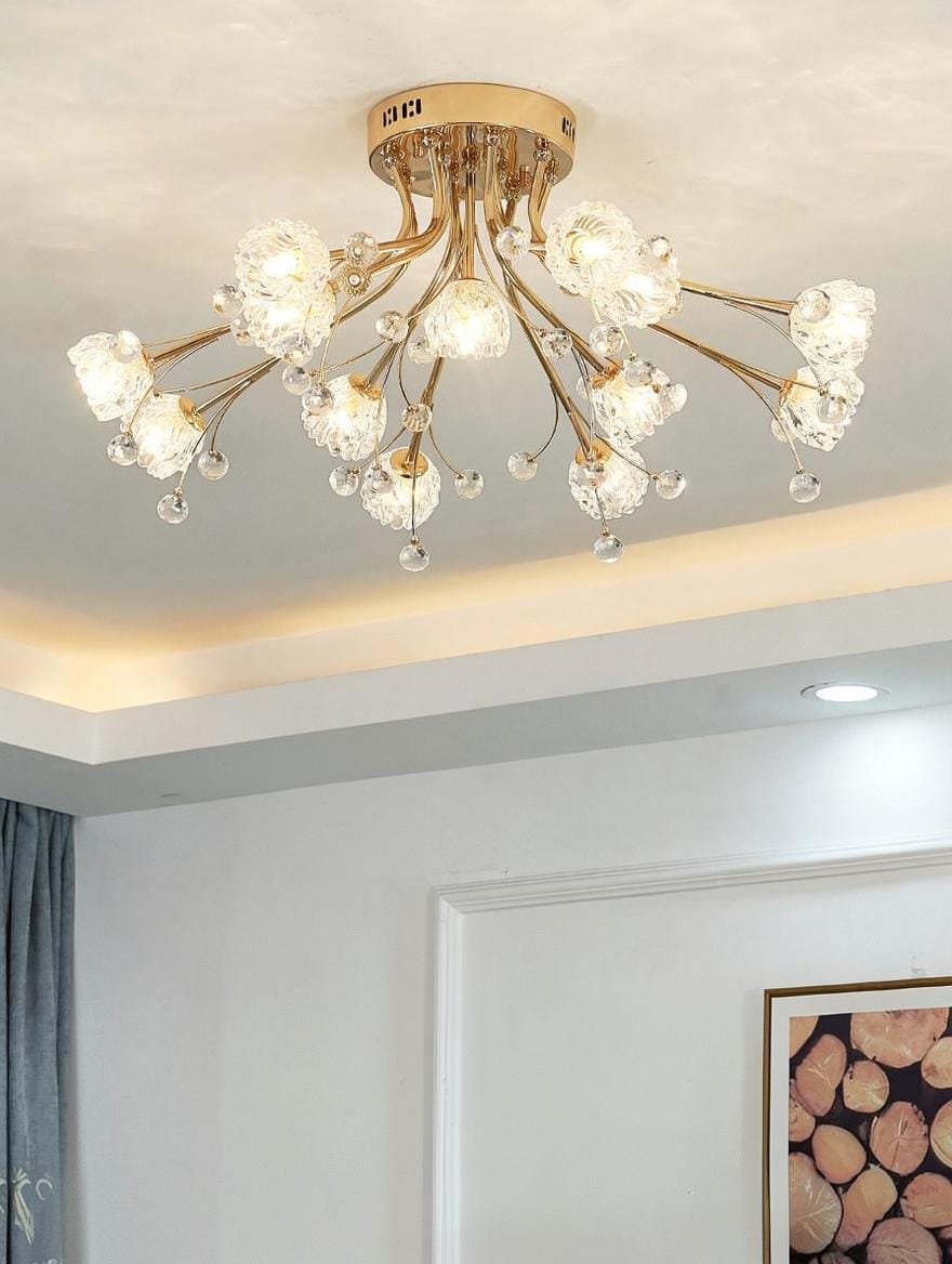 Dovrym | Semi Flush Mounted Light - Detail View #6 | HomeCartel