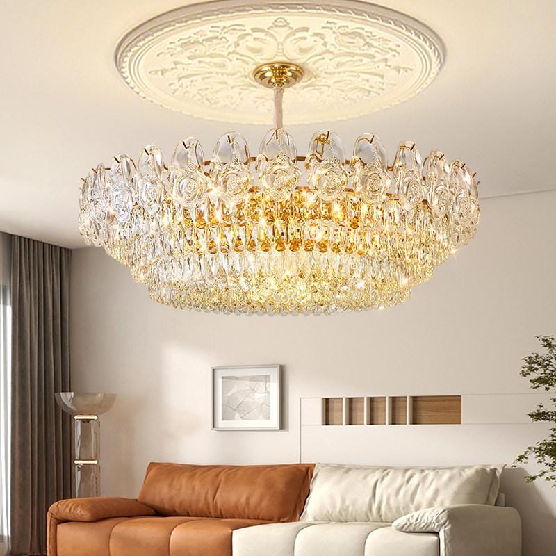 Jarriael Une | Crystal Chandelier - Detail View #3 | HomeCartel