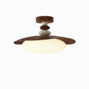 Ivrick | Semi Flush Mounted Light