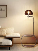 Palvanya | Integrated Shelf Floor Lamp