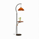 Gressyn B | Integrated Shelf Floor Lamp