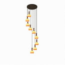 Temberly | Wood Cluster Chandelier