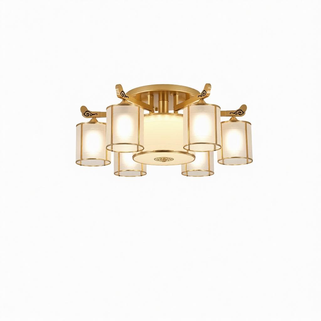 Faelunia B | Semi Flush Mounted Light - Detail View #5 | HomeCartel