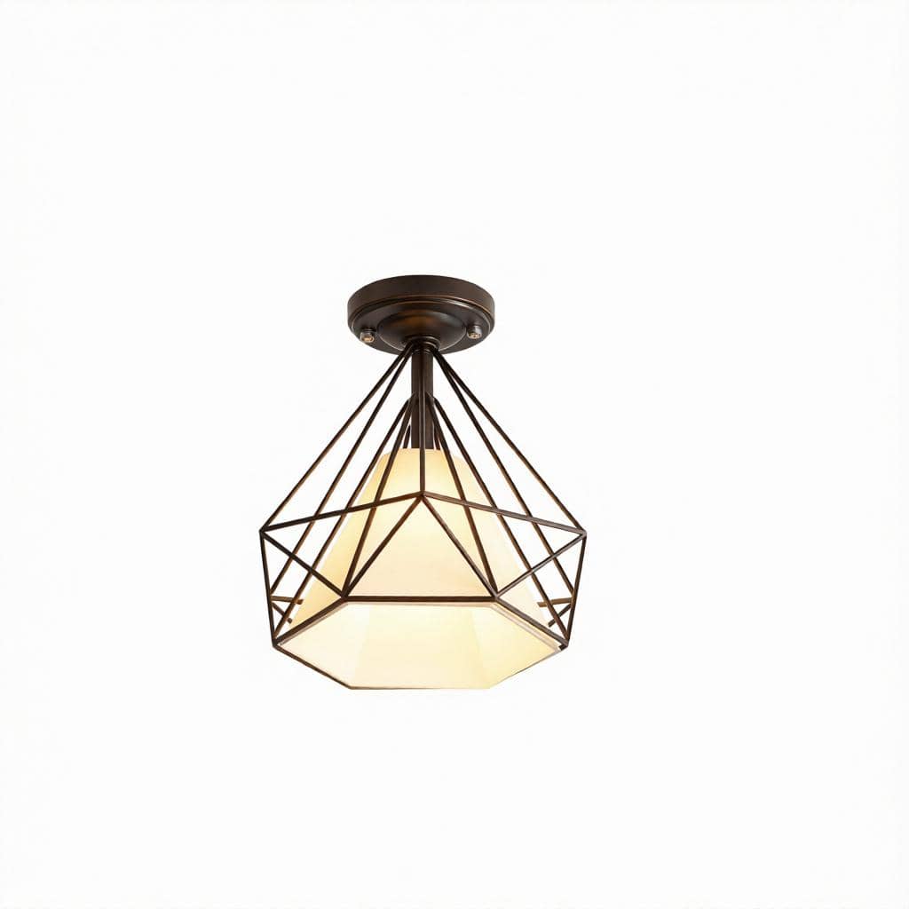 Paelitha | Semi Flush Mounted Light - Detail View #2 | HomeCartel