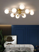 Teyrani | Semi Flush Mounted Light