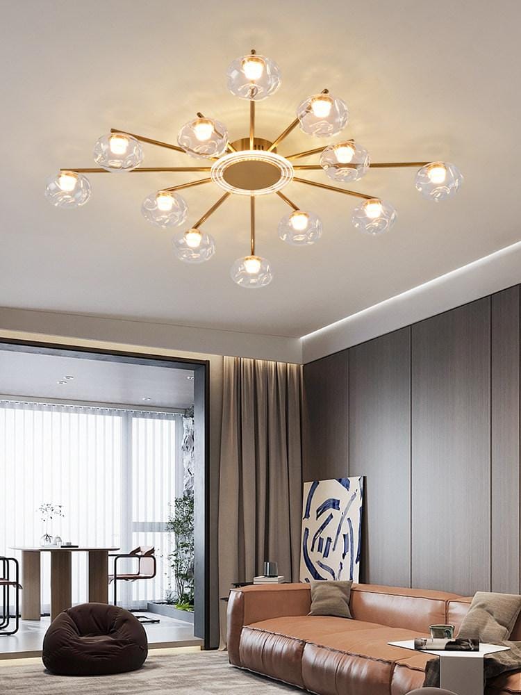 Elivren | Semi Flush Mounted Light - Detail View #3 | HomeCartel