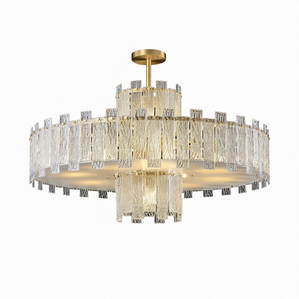 Novic C | Semi Flush Mounted Light - Detail View #4 | HomeCartel