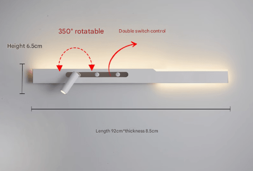 Nazerel | Linear Wall Light