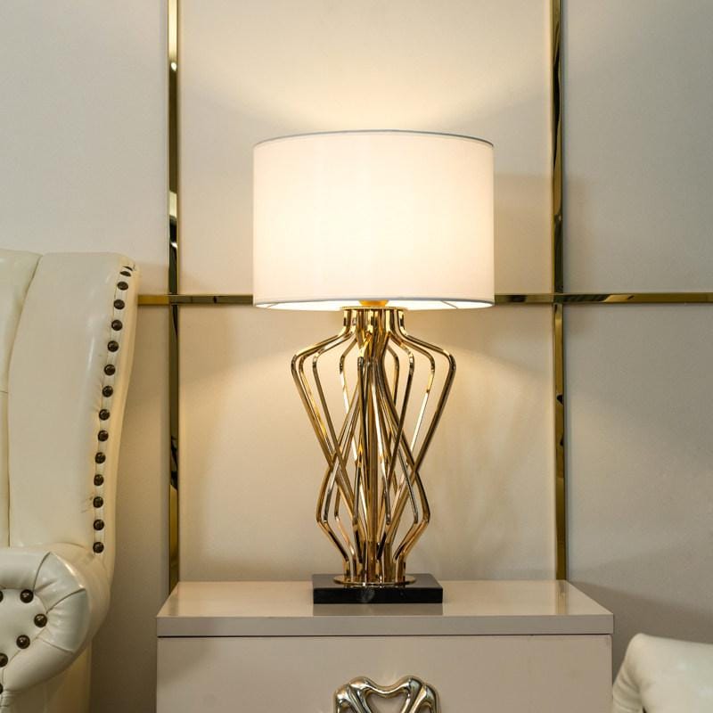 Evridge | Shaded Table Lamp - Detail View #4 | HomeCartel