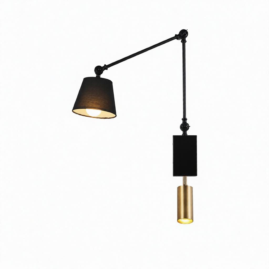 Wynesse Deux | Wall Light Swing Arm - Detail View #5 | HomeCartel