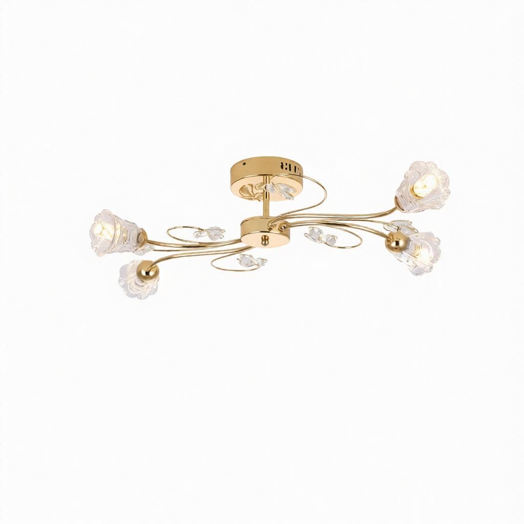 Sylraen | Semi Flush Mounted Light - Detail View #4 | HomeCartel