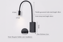 Fiorenne Une | Wall Light Swing Arm