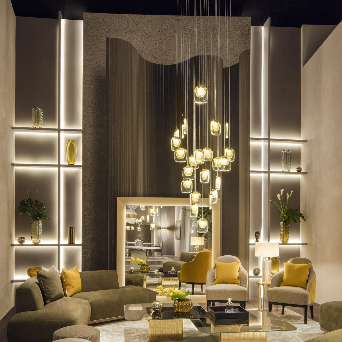 Deimos | Modern Cluster Chandelier - Detail View #6 | HomeCartel