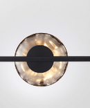 Haldane | Glass Modern LED Chandelier