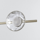 Haldane | Glass Modern LED Chandelier