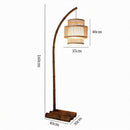 Naelthorin | Rattan Floor Lamp - Home Cartel ®