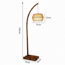 Naelthys | Rattan Floor Lamp - Home Cartel ®