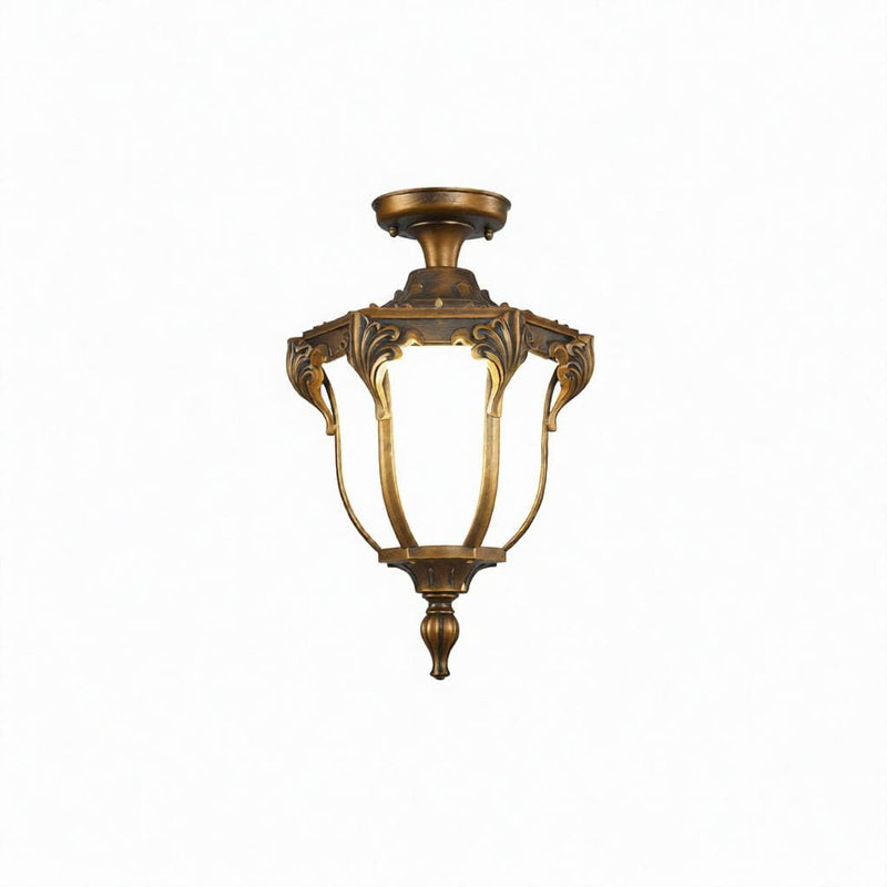 Karethyn Deux | Outdoor Semi Flush Mounted Light