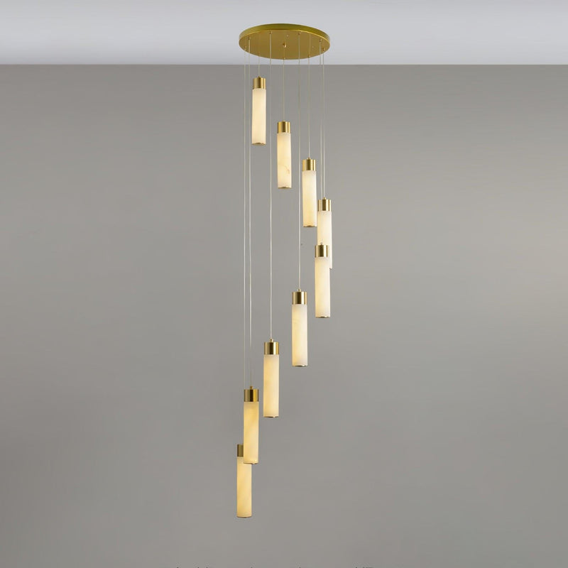 Jarvex | Alabaster Cluster Chandelier