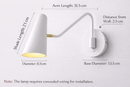 Irvalen | Wall Light Swing Arm