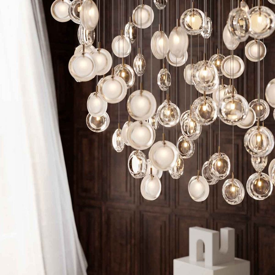 Vezda | Crystal Cluster Chandelier - Home Cartel ®