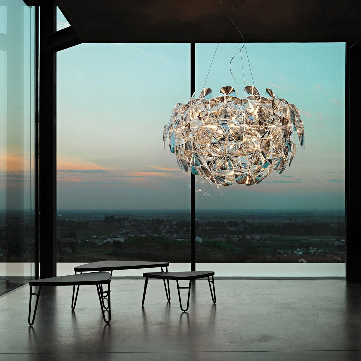 Dagna V2 | Modern Acrylic Chandelier - Home Cartel ®