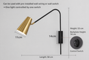 Mavessa Une | Wall Light Swing Arm