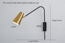 Mavessa Une | Wall Light Swing Arm