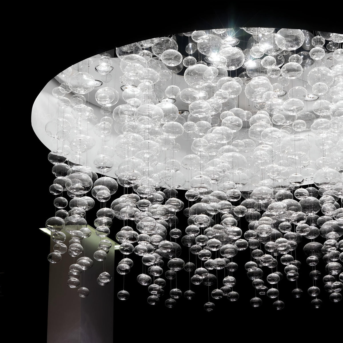 Magnetize | Modern LED Cluster Chandelier - Detail View #3 | HomeCartel