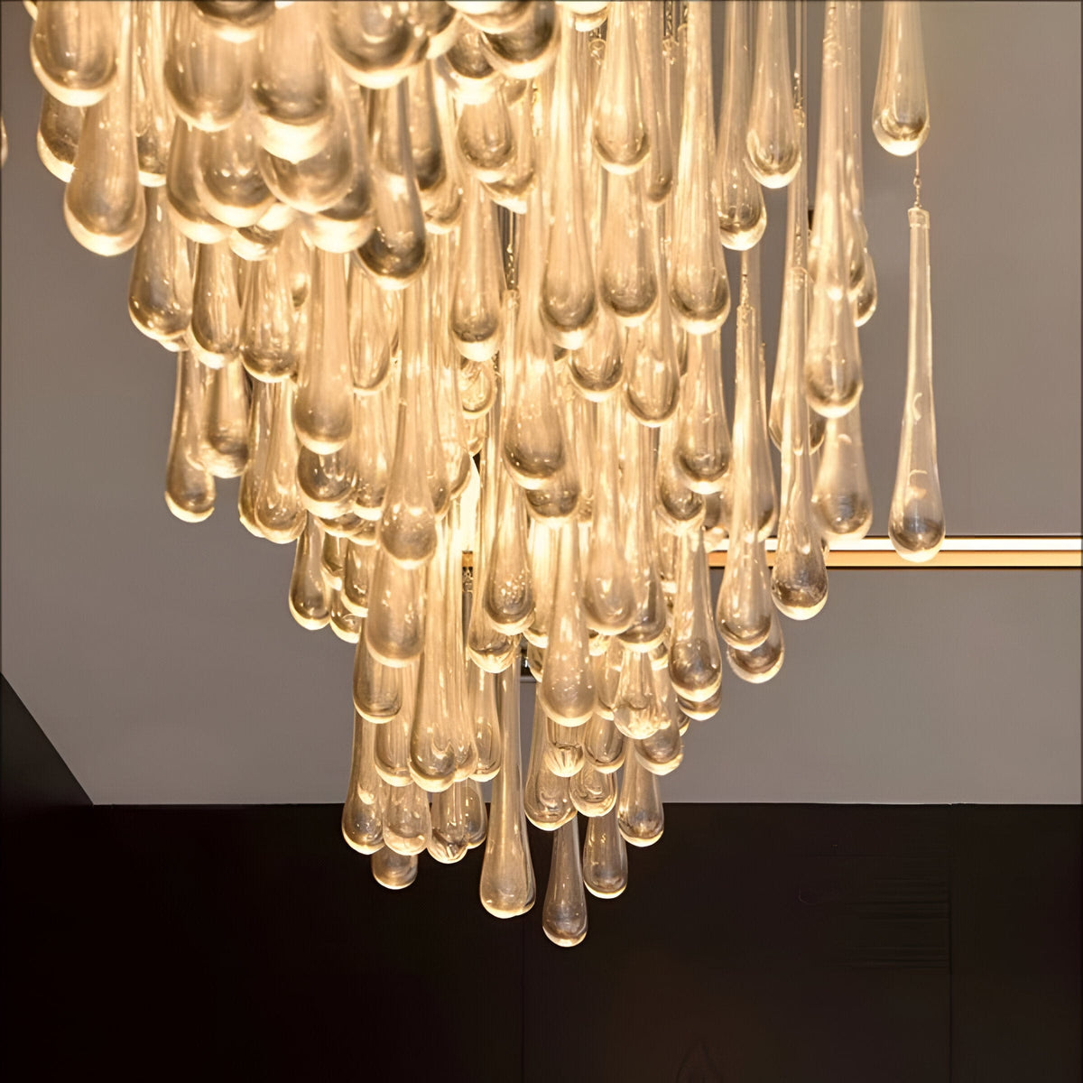 Foresight | Modern LED Cluster Chandelier - Detail View #2 | HomeCartel
