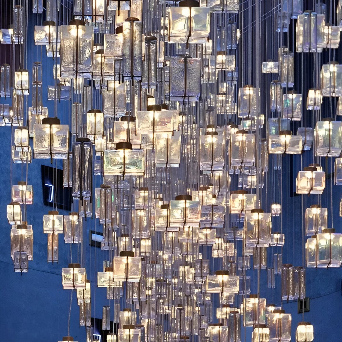 Identity | Modern LED Cluster Chandelier - Detail View #2 | HomeCartel
