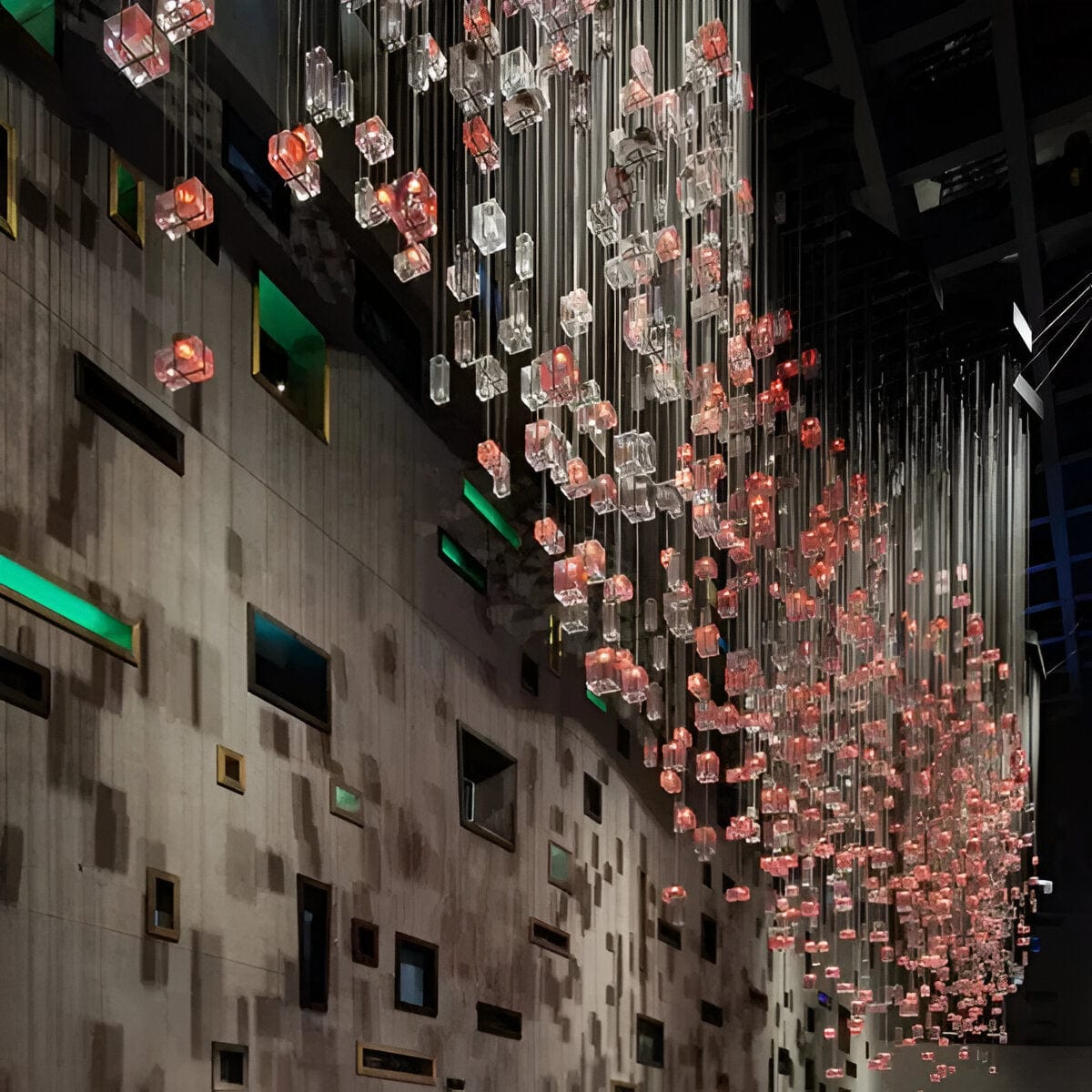 Identity | Modern LED Cluster Chandelier - Detail View #5 | HomeCartel
