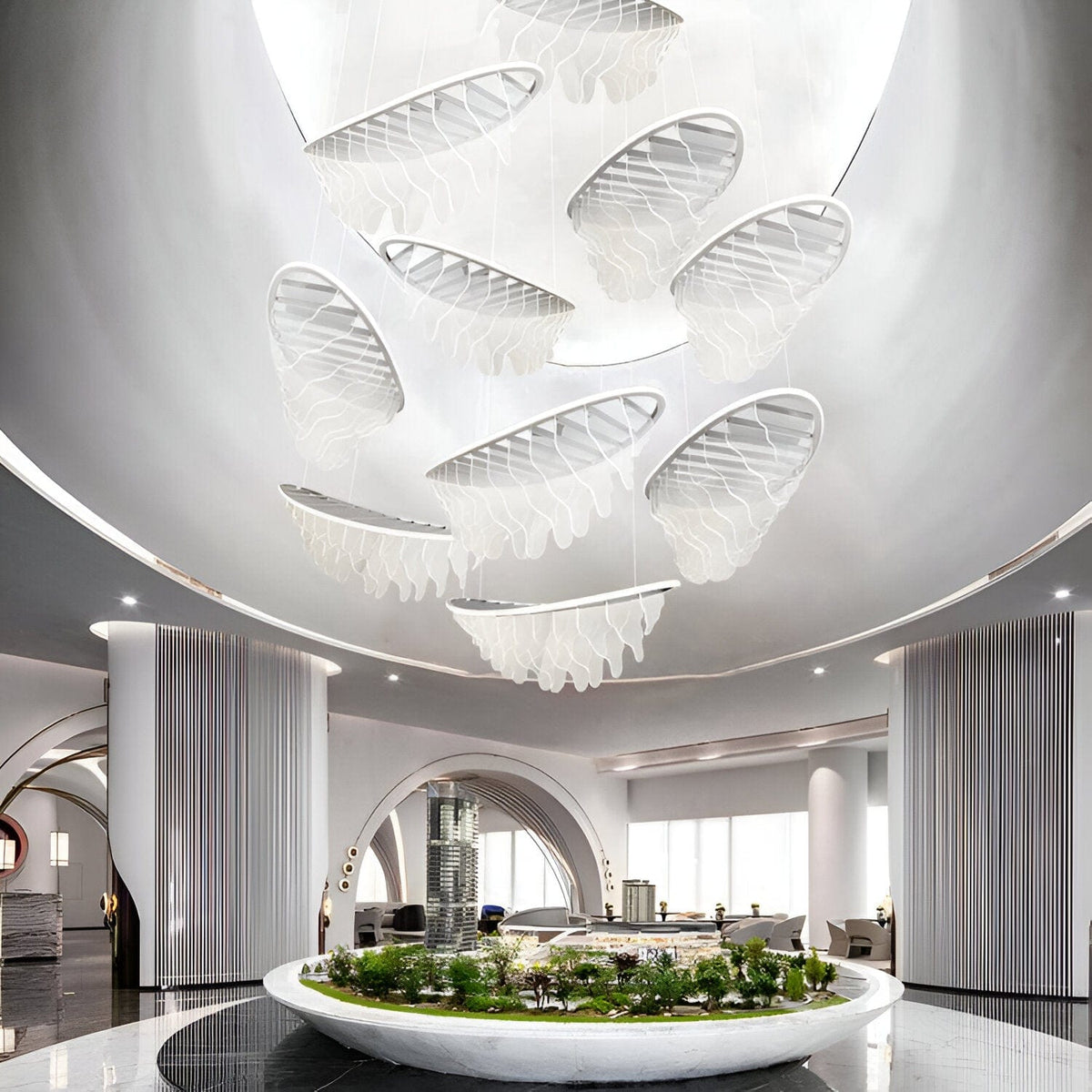 Integrity | Modern LED Cluster Chandelier - Detail View #2 | HomeCartel