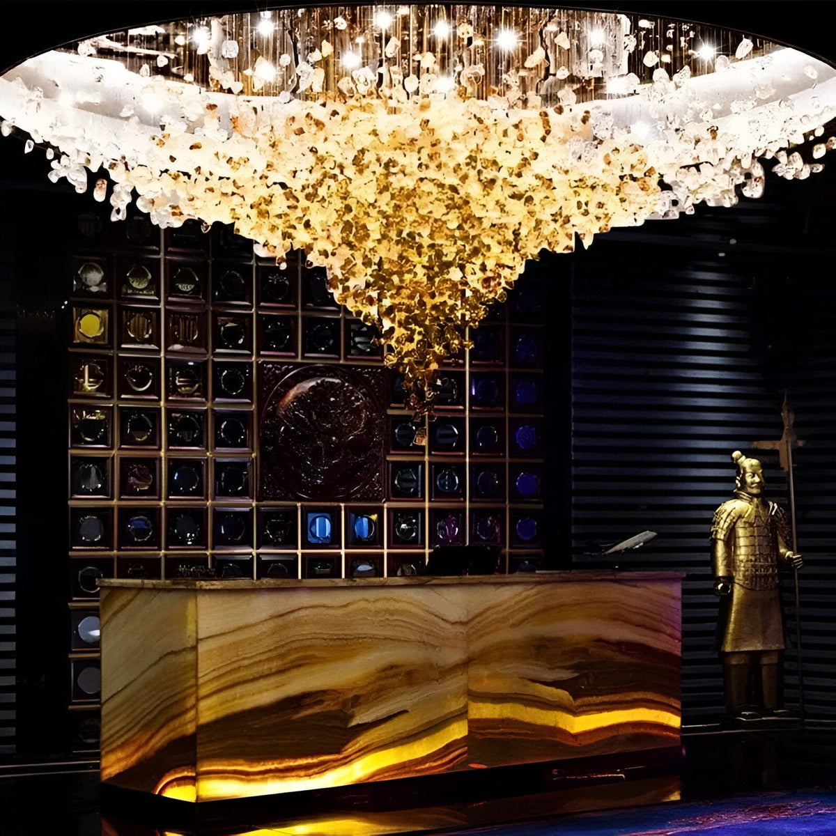 Explore | Modern LED Cluster Chandelier - Modern Cluster Chandelier | HomeCartel Philippines