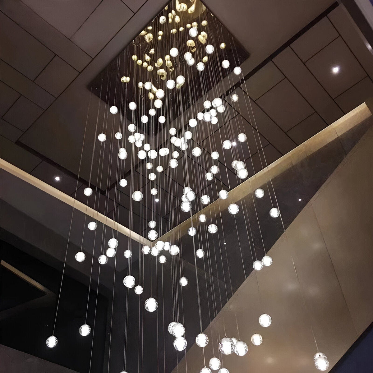 Expedition | Modern LED Cluster Chandelier - Detail View #3 | HomeCartel