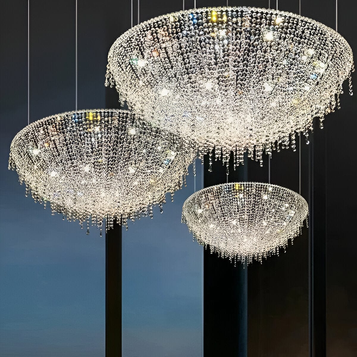 Savior Rund | Modern LED Cluster Chandelier - Home Cartel ®