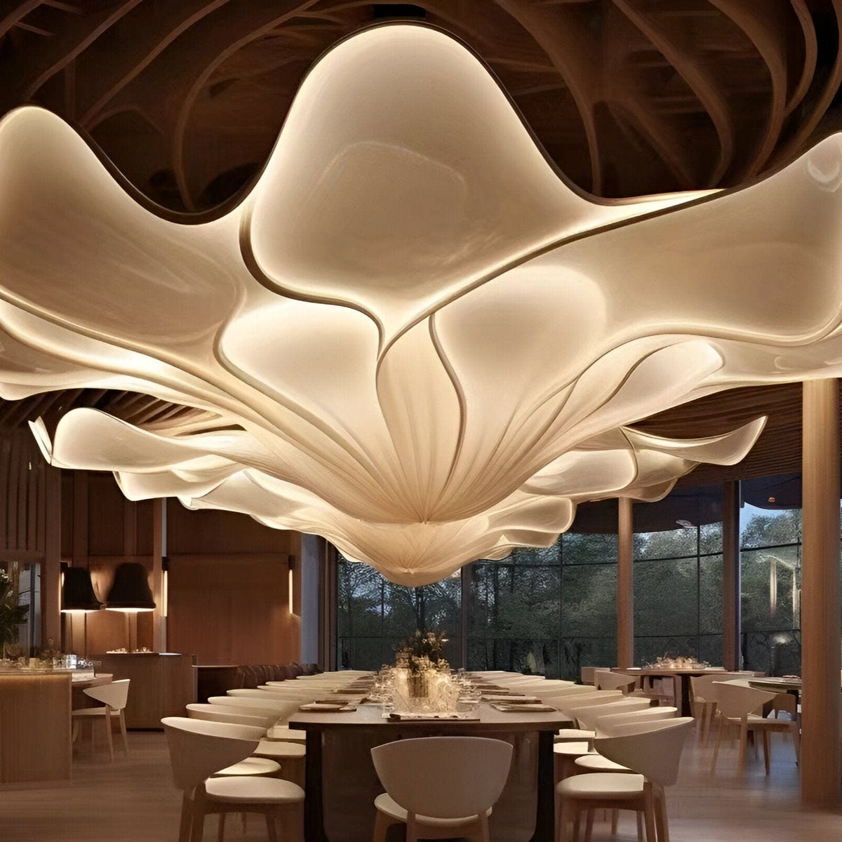 Significant | Modern LED Cluster Chandelier - Detail View #3 | HomeCartel