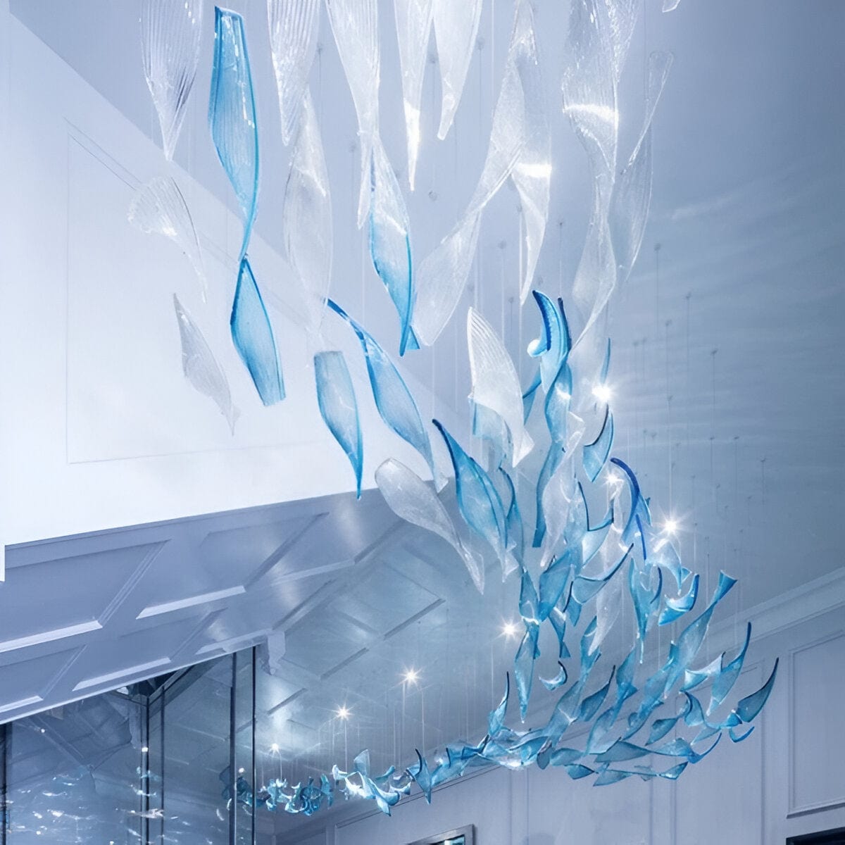 Tyvelon | Modern LED Cluster Chandelier - Detail View #2 | HomeCartel
