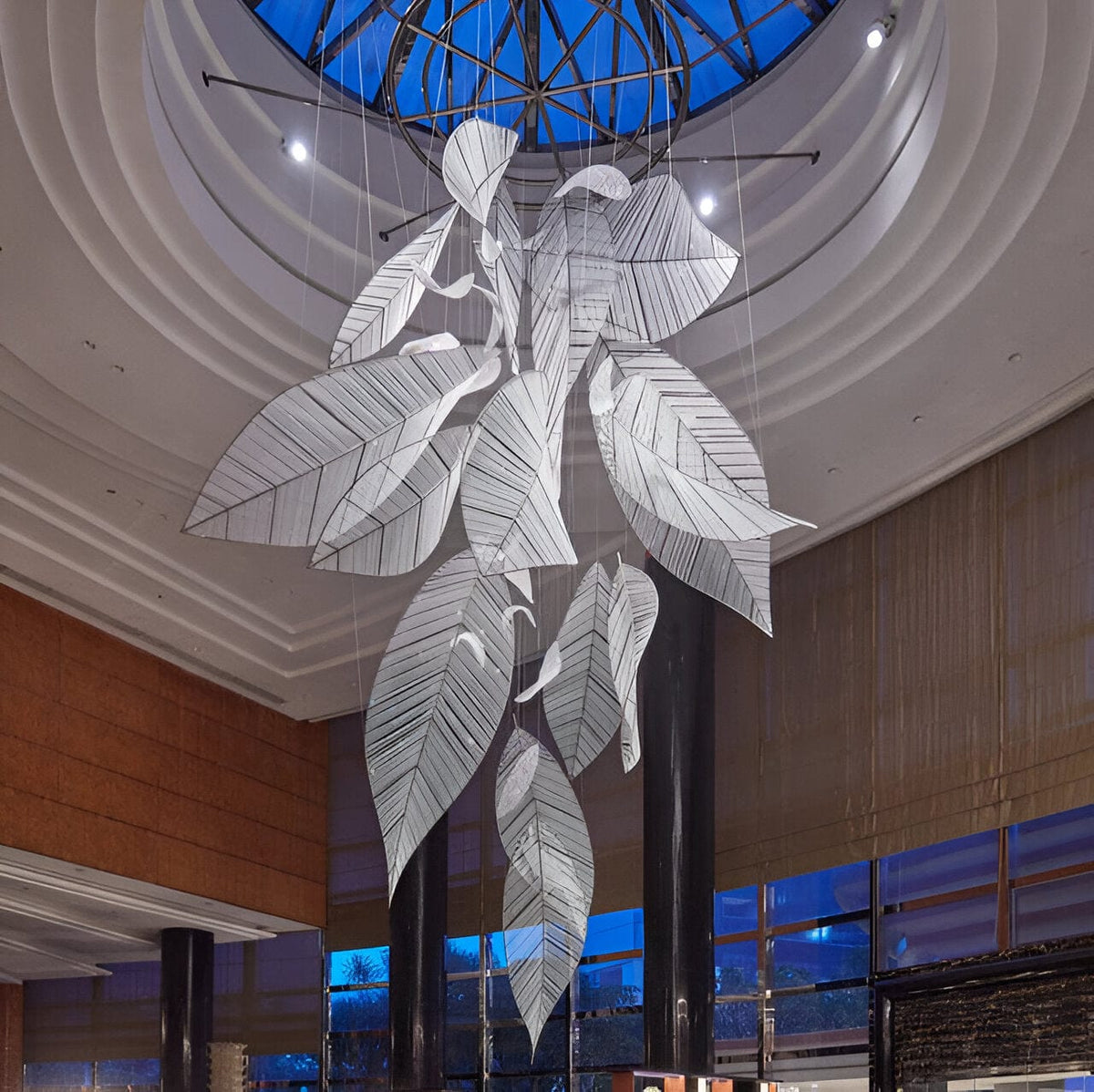 Gentle | Modern LED Cluster Chandelier - Detail View #3 | HomeCartel