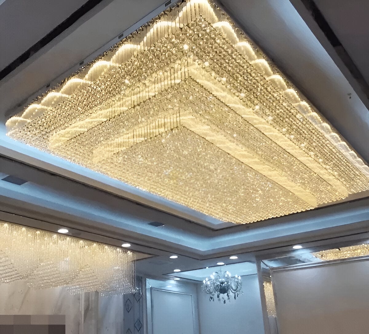 Enthusiast | Modern LED Cluster Chandelier - Detail View #4 | HomeCartel