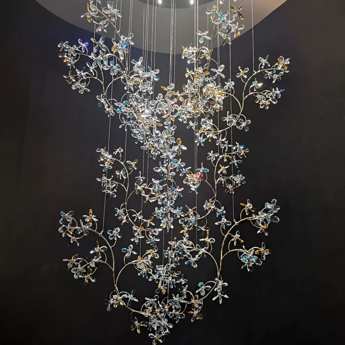 Divine | Modern LED Cluster Chandelier - Detail View #3 | HomeCartel