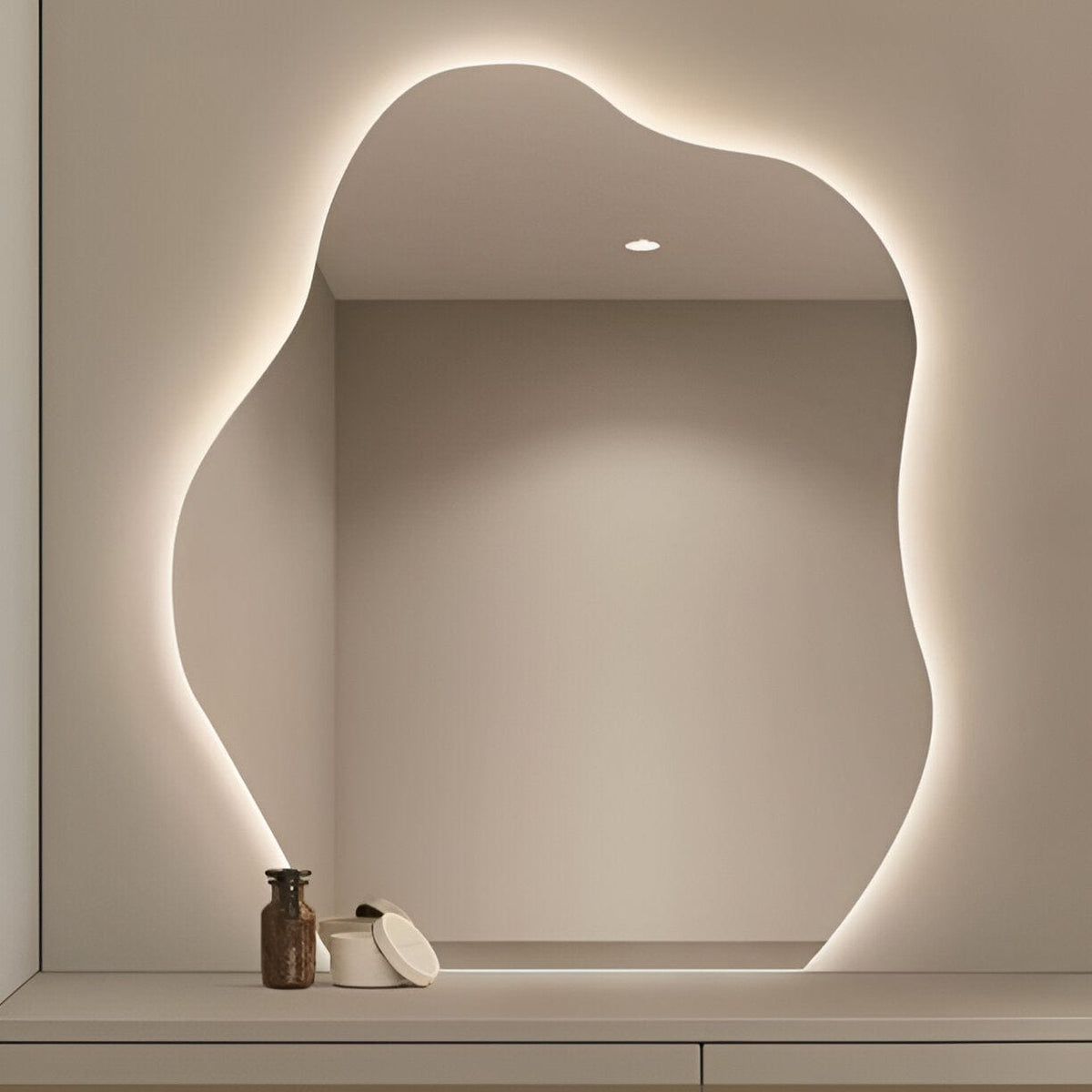Piolo | Lighted Mirror - Modern Mirror | HomeCartel Philippines