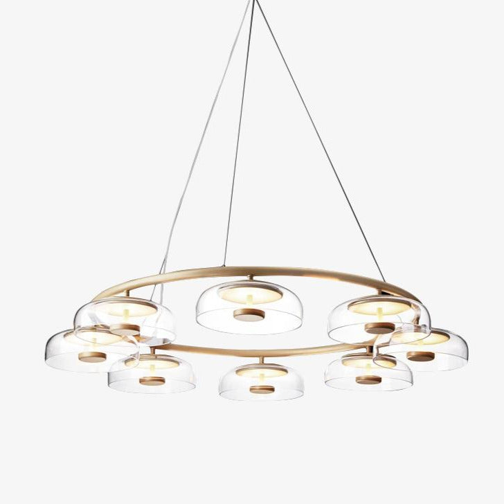 Leda Trois | Modern Chandelier - Detail View #2 | HomeCartel