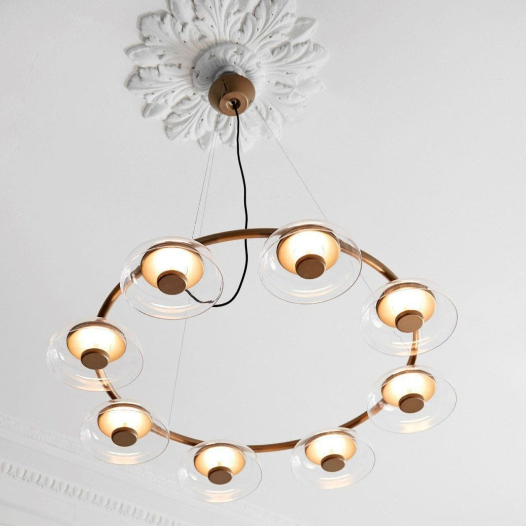 Leda Trois | Modern Chandelier - Detail View #3 | HomeCartel