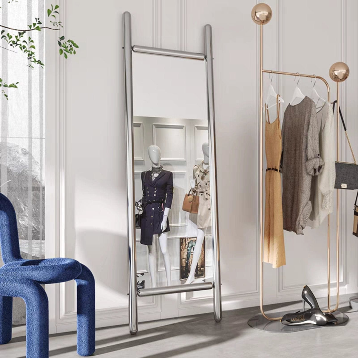 Geneva | Non-Lighted Mirror - Detail View #2 | HomeCartel
