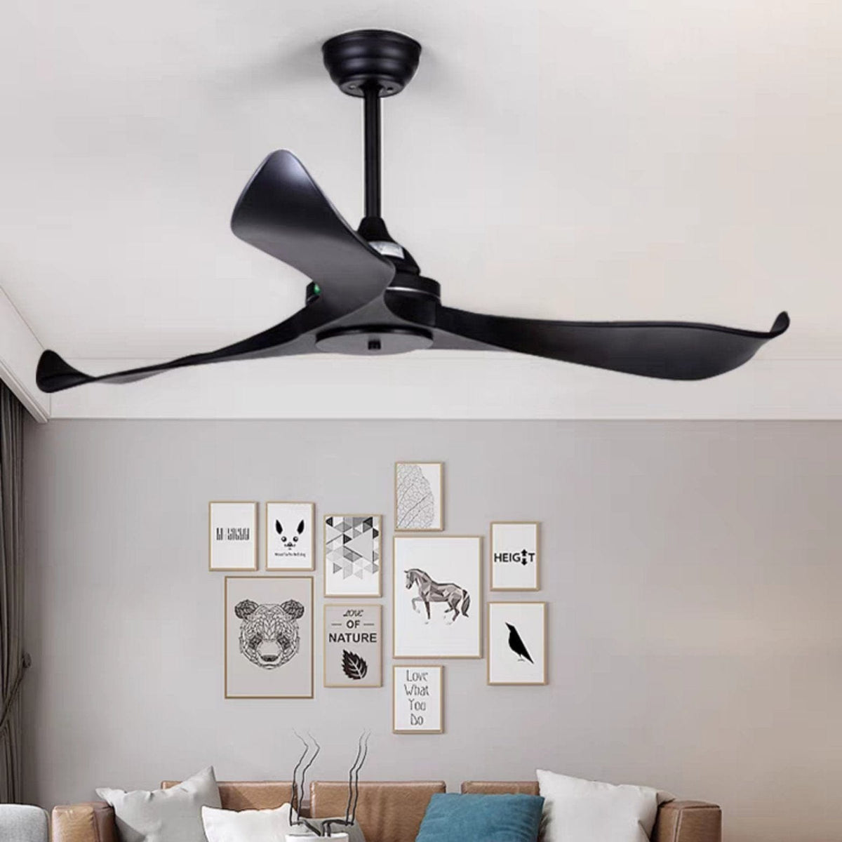 Sharik | Standard Ceiling Fan - Modern Standard Ceiling Fan | HomeCartel Philippines