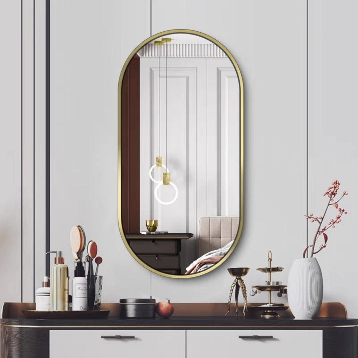 Embry | Non-Lighted Mirror - Detail View #2 | HomeCartel