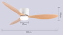Jazian | Lighted Ceiling Fan