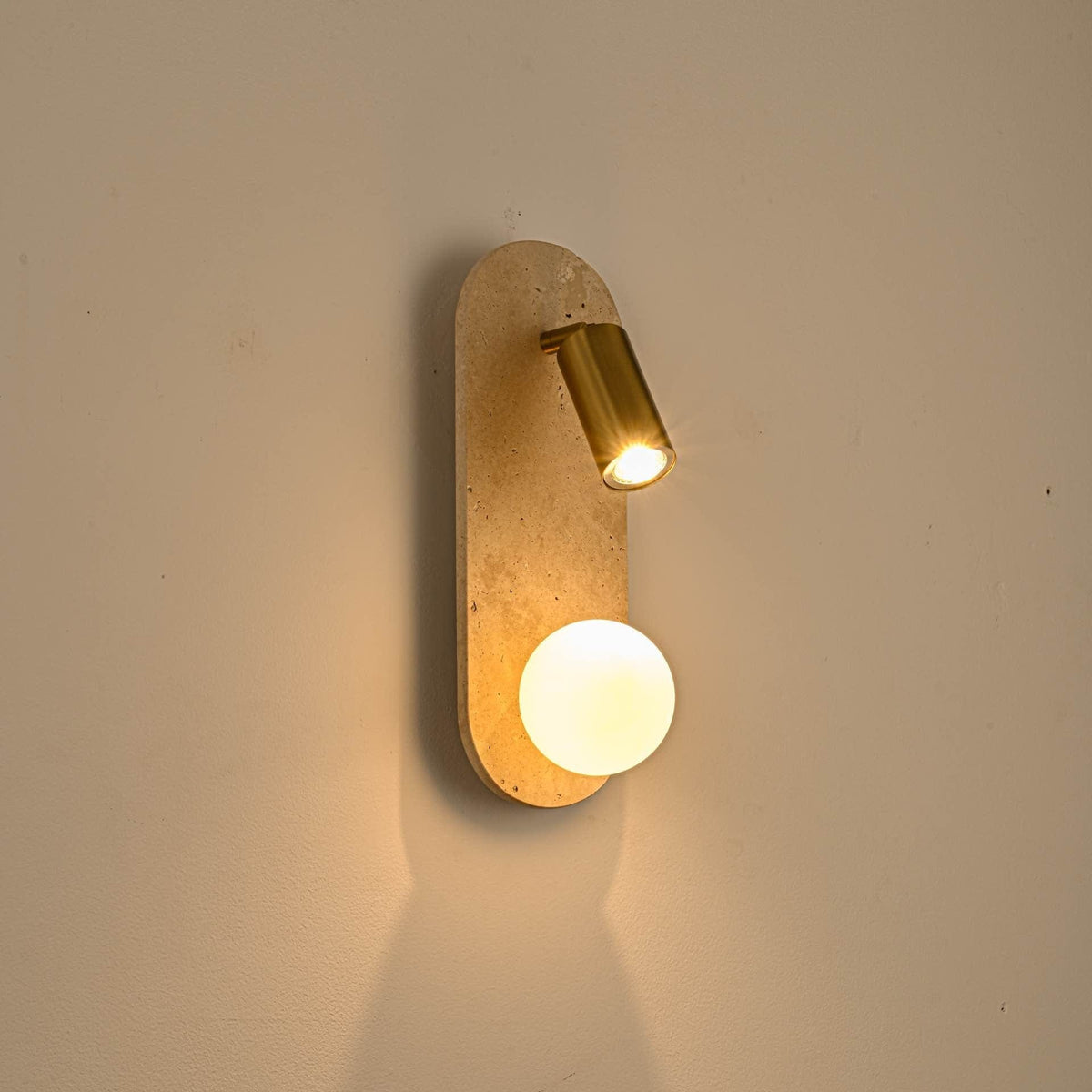 Valestra | Travertine Wall Light - Home Cartel ®